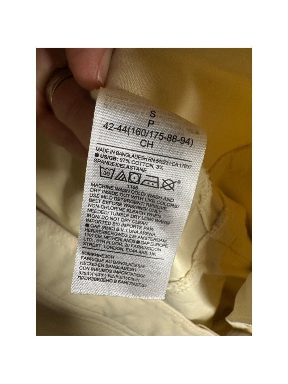 Banana Republic NWT Utility Jumpsuit Small Belted Cotton Stretch - Picture 8 of 9